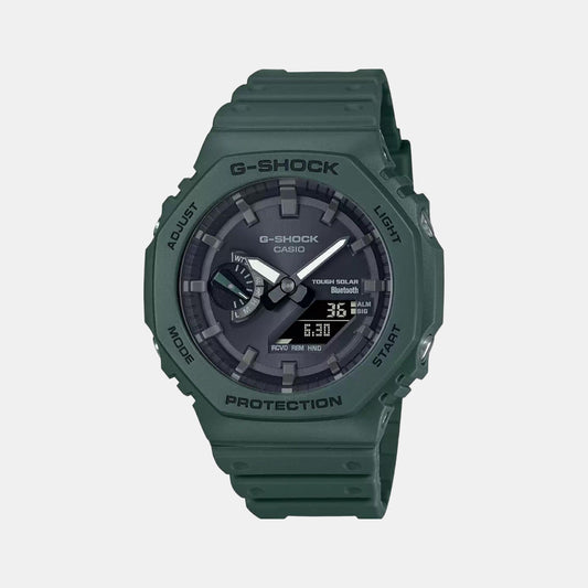 G-Shock Men Quartz Black Dial Analog-Digital Resin Watch G1244 - Casio watch