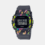 G-Shock Men Quartz Black Dial Digital Resin Watch G1348
