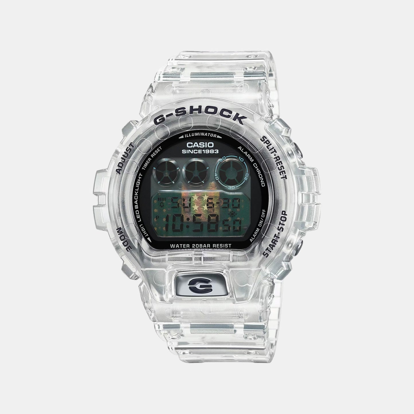 G-Shock Men Quartz Black Dial Digital Resin Watch G1439