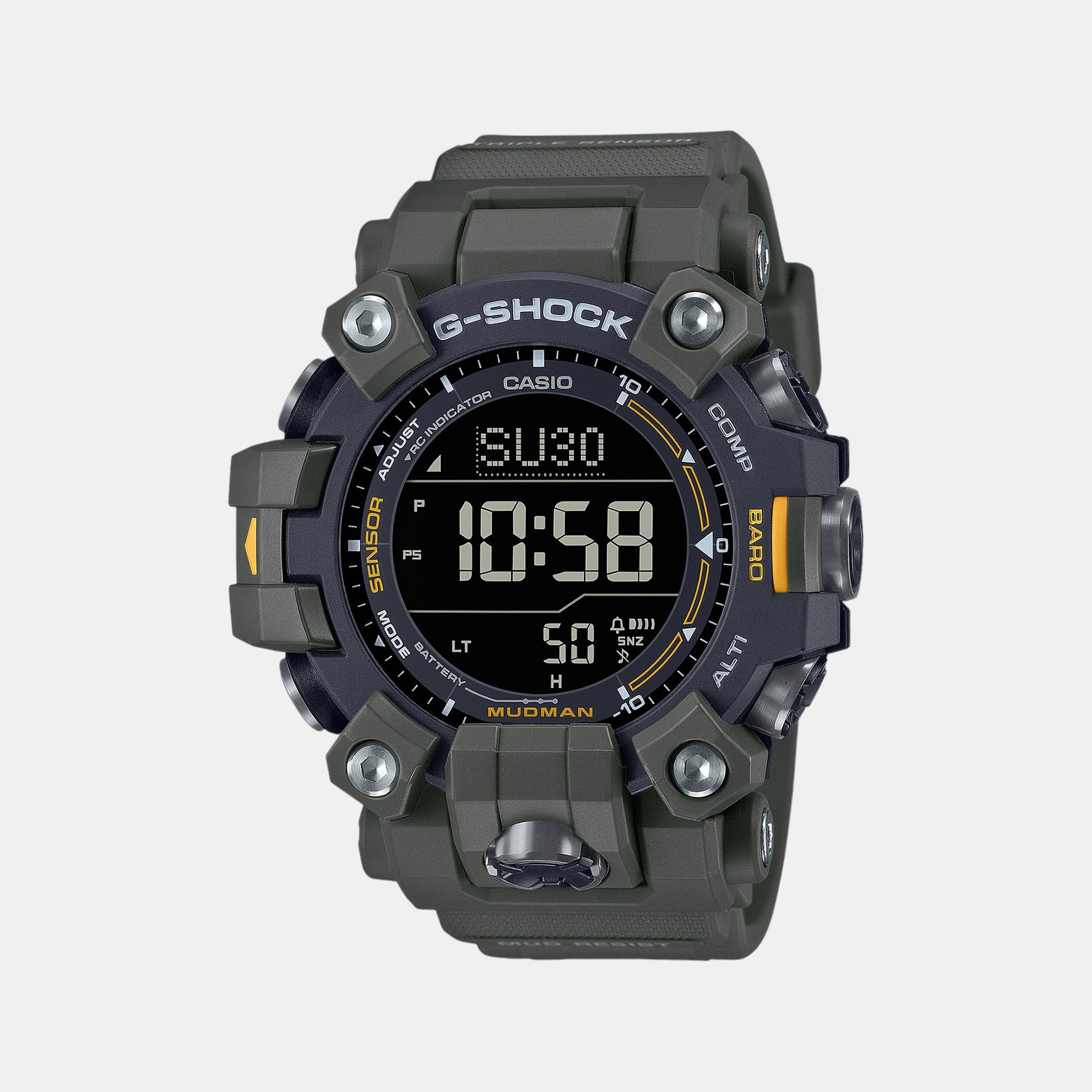 G-Shock Men Quartz Green Dial Digital Resin Watch G1445 - Casio watch