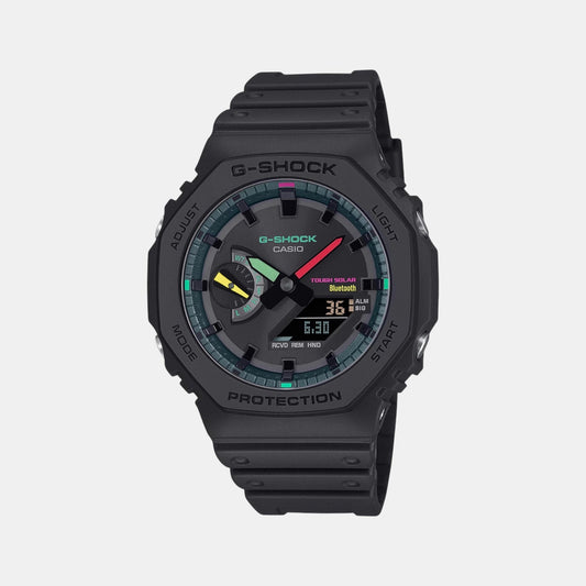 G-Shock Men Quartz Black Dial Analog-Digital Resin Watch G1554 - Casio watch