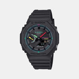 G-Shock Men Quartz Black Dial Analog-Digital Resin Watch G1554 - Casio watch
