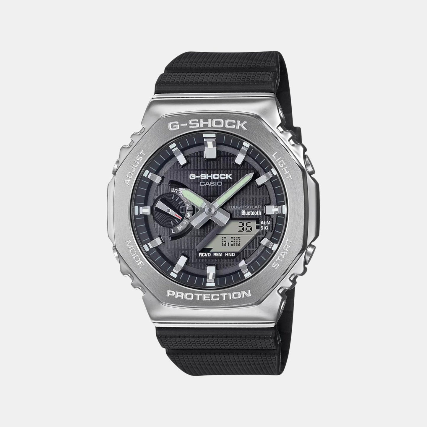 G-Shock Men Quartz Black Dial Analog-Digital Resin Watch G1581 - Casio watch