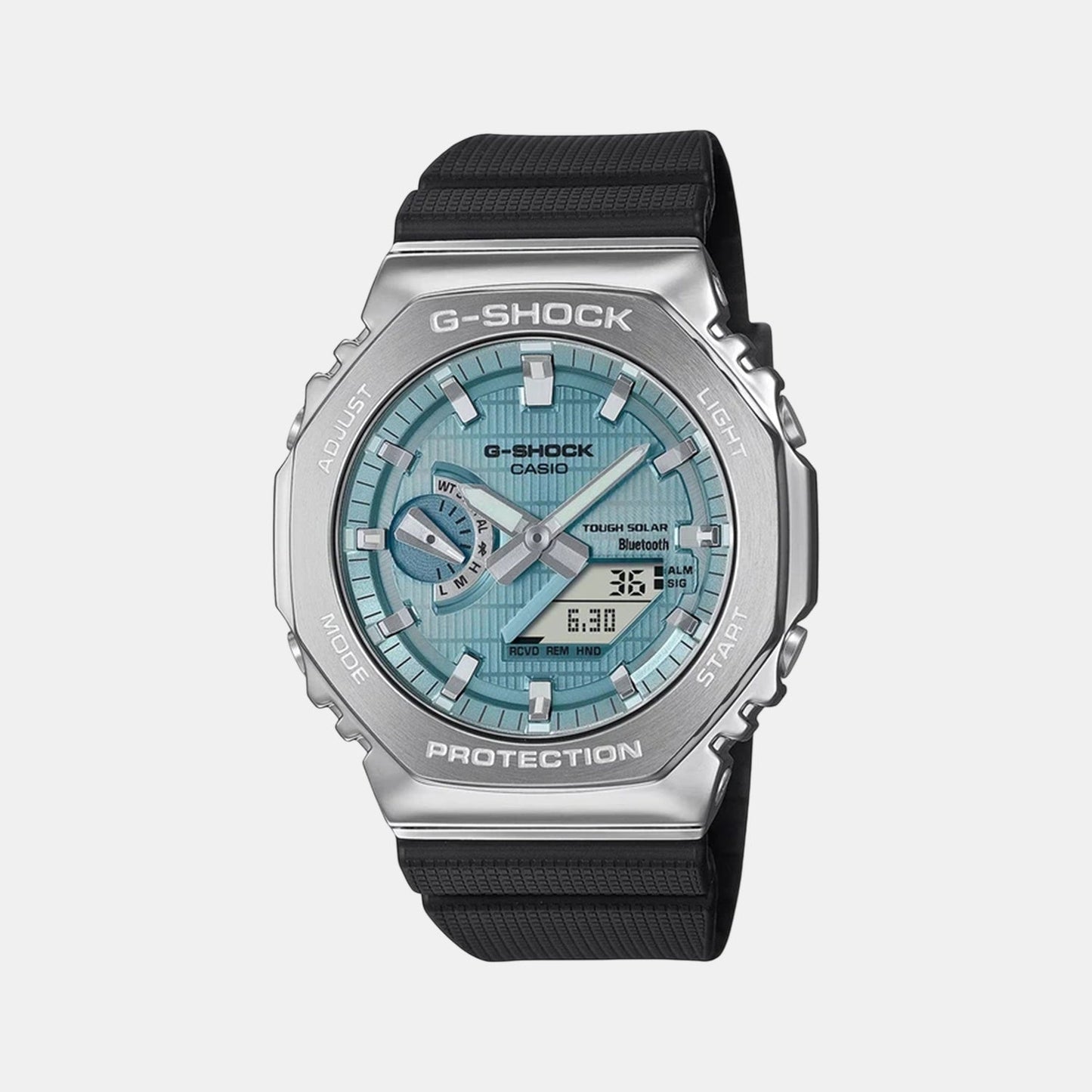 G-Shock Men Quartz Blue Dial Analog-Digital Resin Watch G1582 - Casio watch