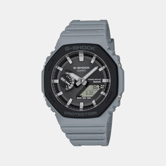 G-Shock Men Quartz Grey Dial Analog-Digital Resin Watch G1649 - Casio watch