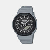 G-Shock Men Quartz Grey Dial Analog-Digital Resin Watch G1649 - Casio watch
