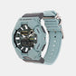 G-Shock Men Quartz Green Dial Analog-Digital Fabric Watch G1673