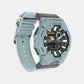 G-Shock Men Quartz Green Dial Analog-Digital Fabric Watch G1673