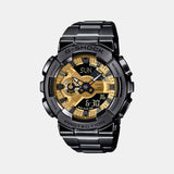 G-Shock Men Quartz Black Dial Analog-Digital Stainless Steel Watch G1688