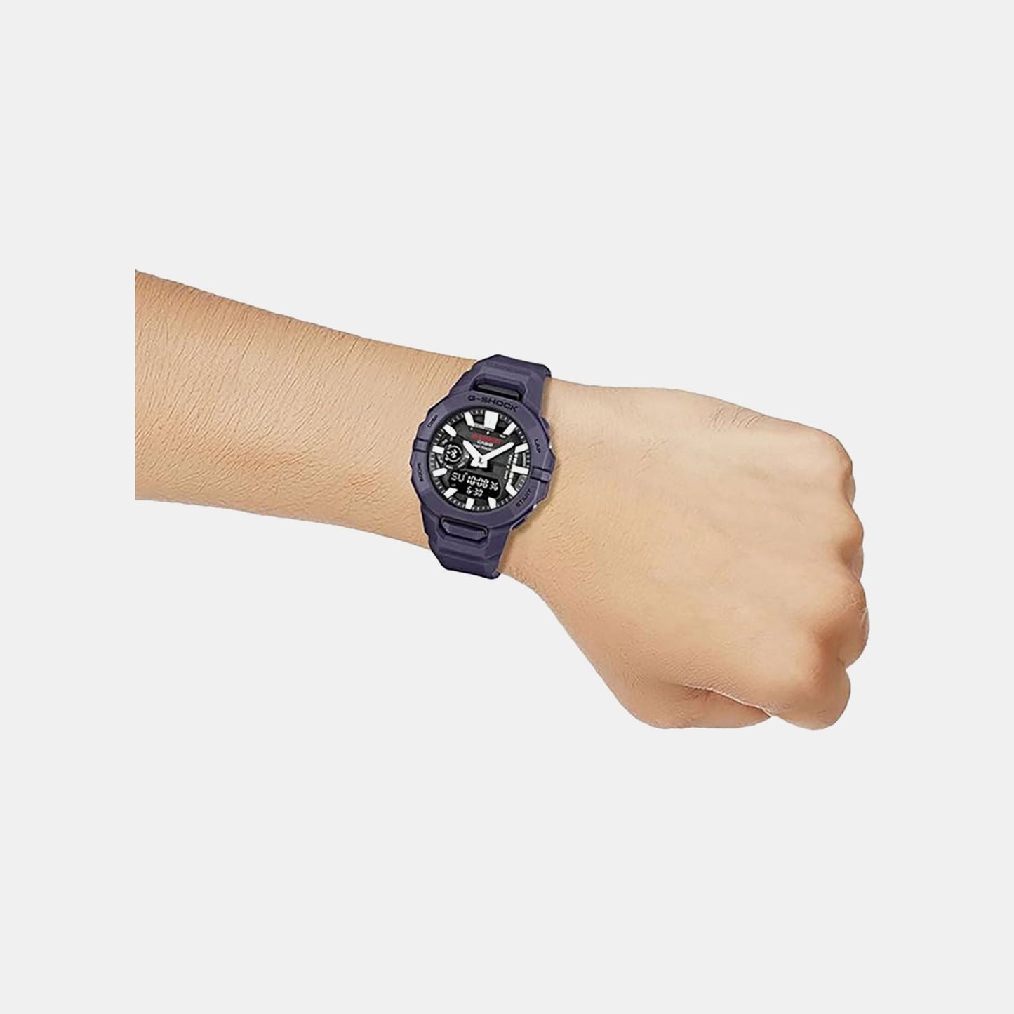 G-Shock Men Quartz Purple Dial Analog-Digital Resin Watch G1710