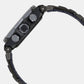 G-Shock Men Quartz Black Dial Analog Stainless Steel Watch G1712