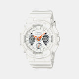 G-Shock Women Quartz White Dial Analog-Digital Resin Watch G1720