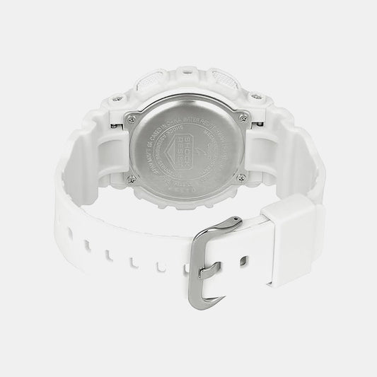G-Shock Women Quartz White Dial Analog-Digital Resin Watch G1720