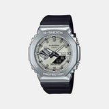 G-Shock Men Solar Yellow Dial Analog-Digital Resin Watch G1736