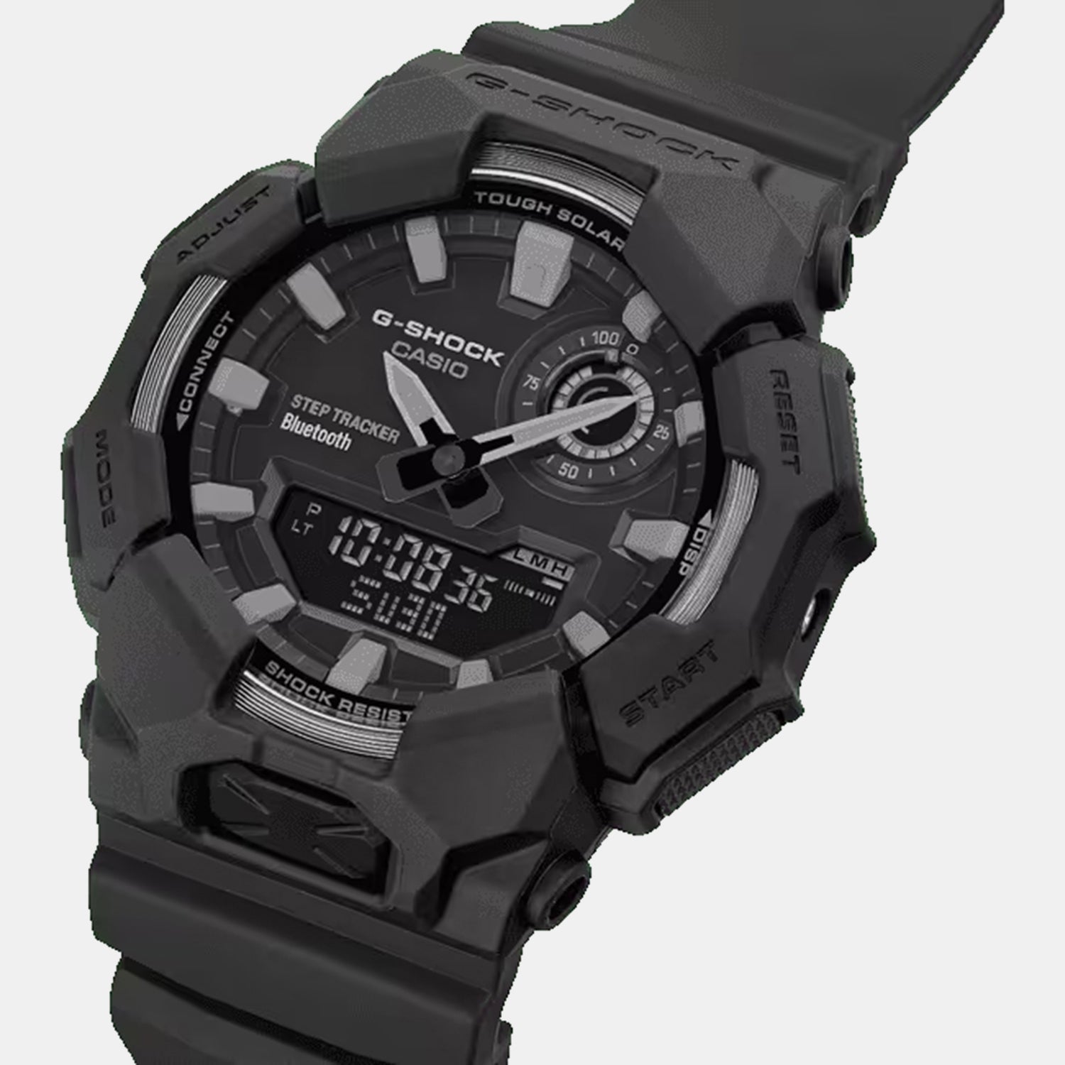 G-Shock Men Solar Black Dial Analog-Digital Resin Watch G1754