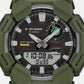 G-Shock Men Solar Green Dial Analog-Digital Resin Watch G1756