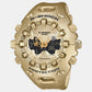 Men Quartz Gold Dial Analog-Digital Resin Watch G1759