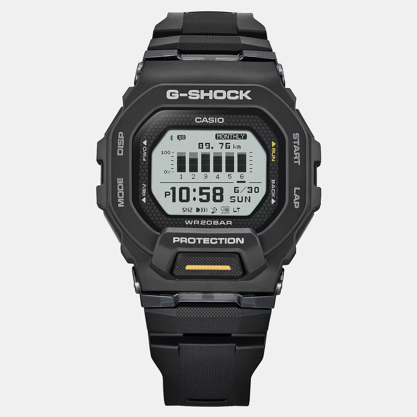G-Shock Men Quartz Clear Dial Digital Resin Watch G1760