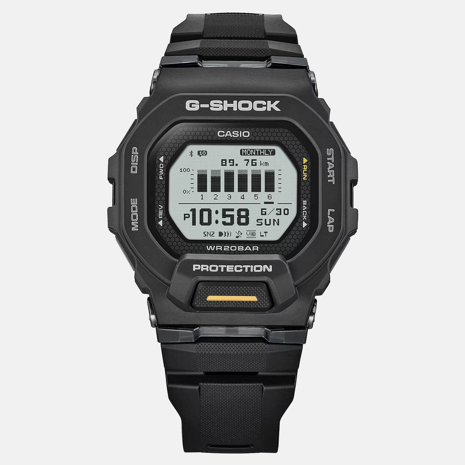 G-Shock Men Quartz Clear Dial Digital Resin Watch G1760