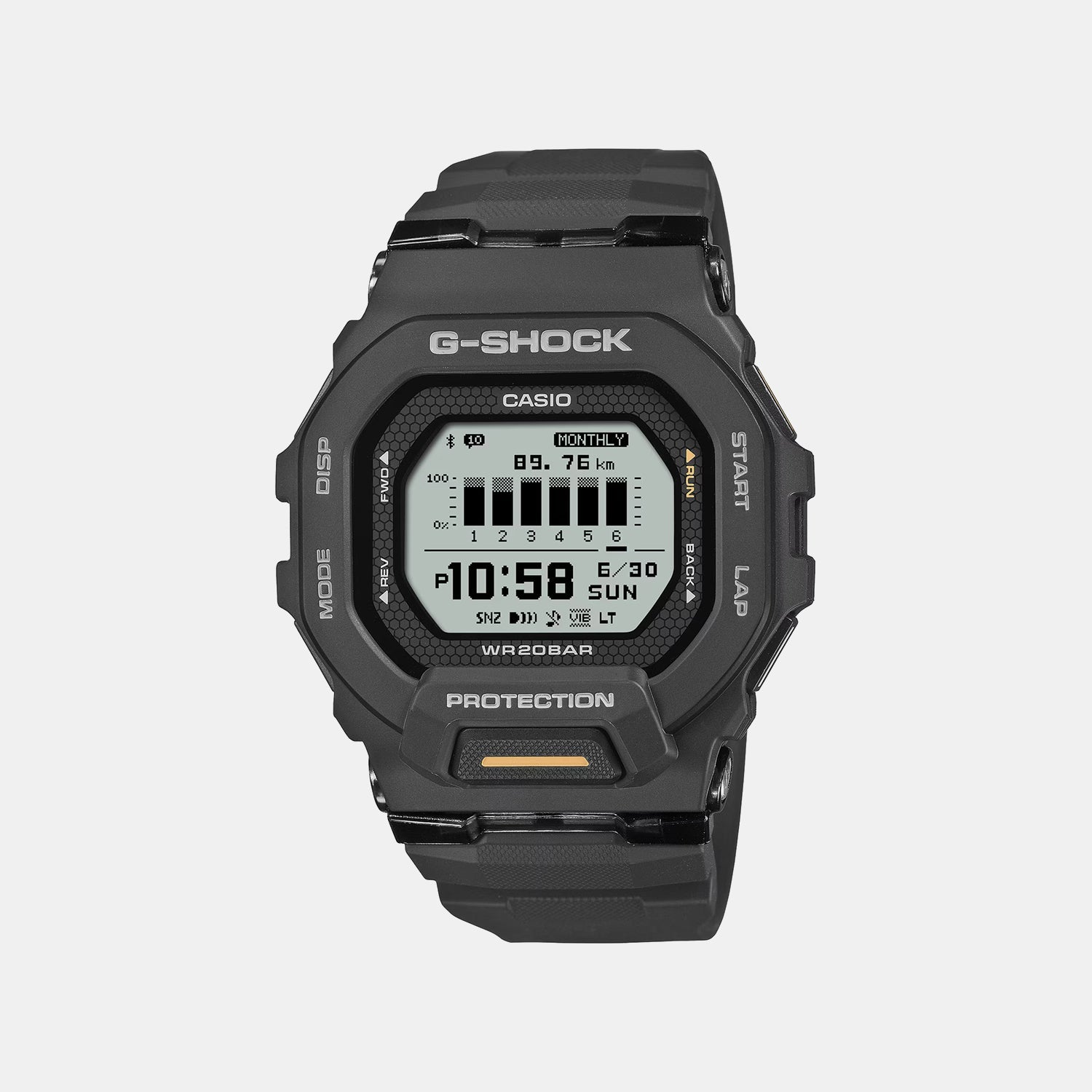 G-Shock Men Quartz Clear Dial Digital Resin Watch G1760