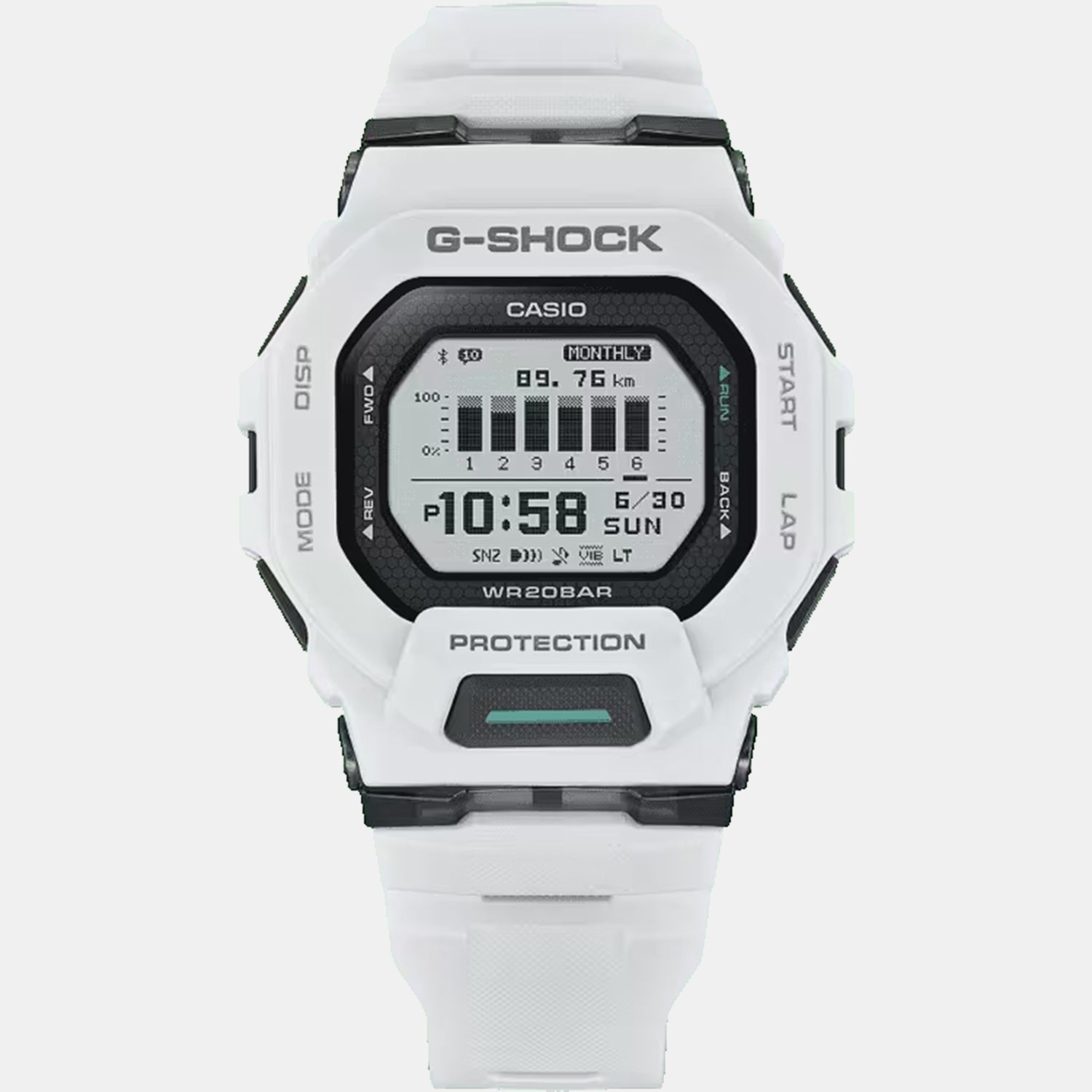 G-Shock Men Quartz Clear Dial Digital Resin Watch G1761