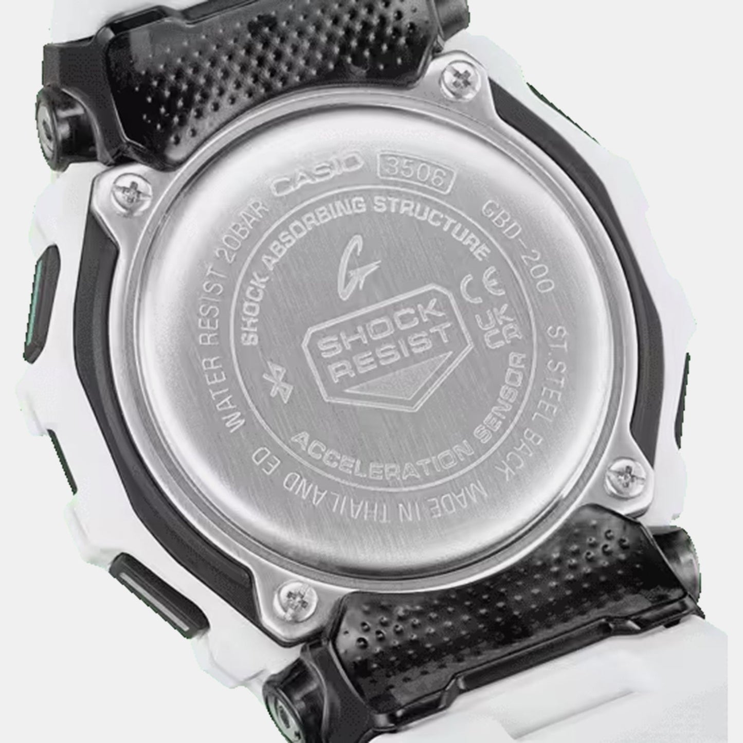 G-Shock Men Quartz Clear Dial Digital Resin Watch G1761