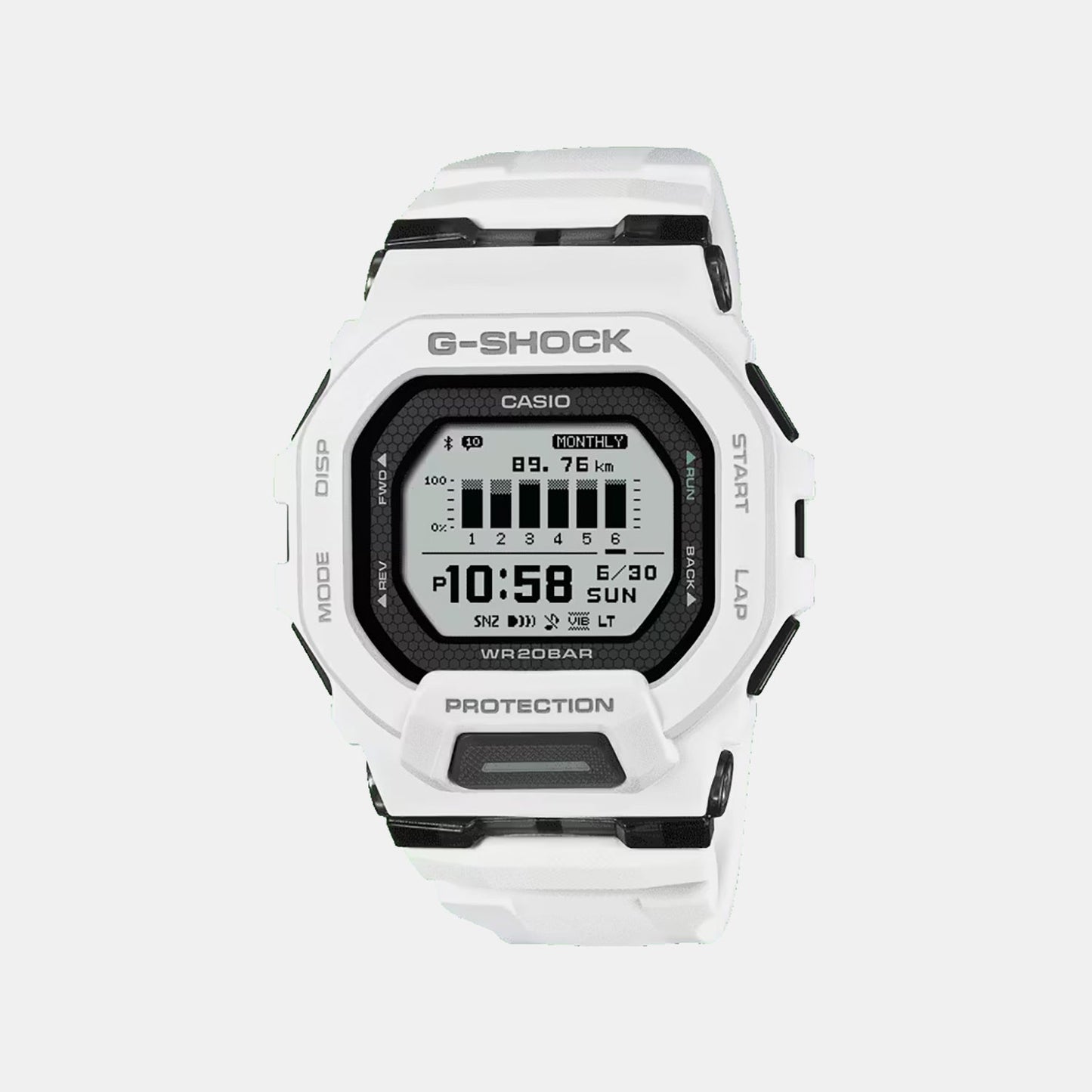 G-Shock Men Quartz Clear Dial Digital Resin Watch G1761