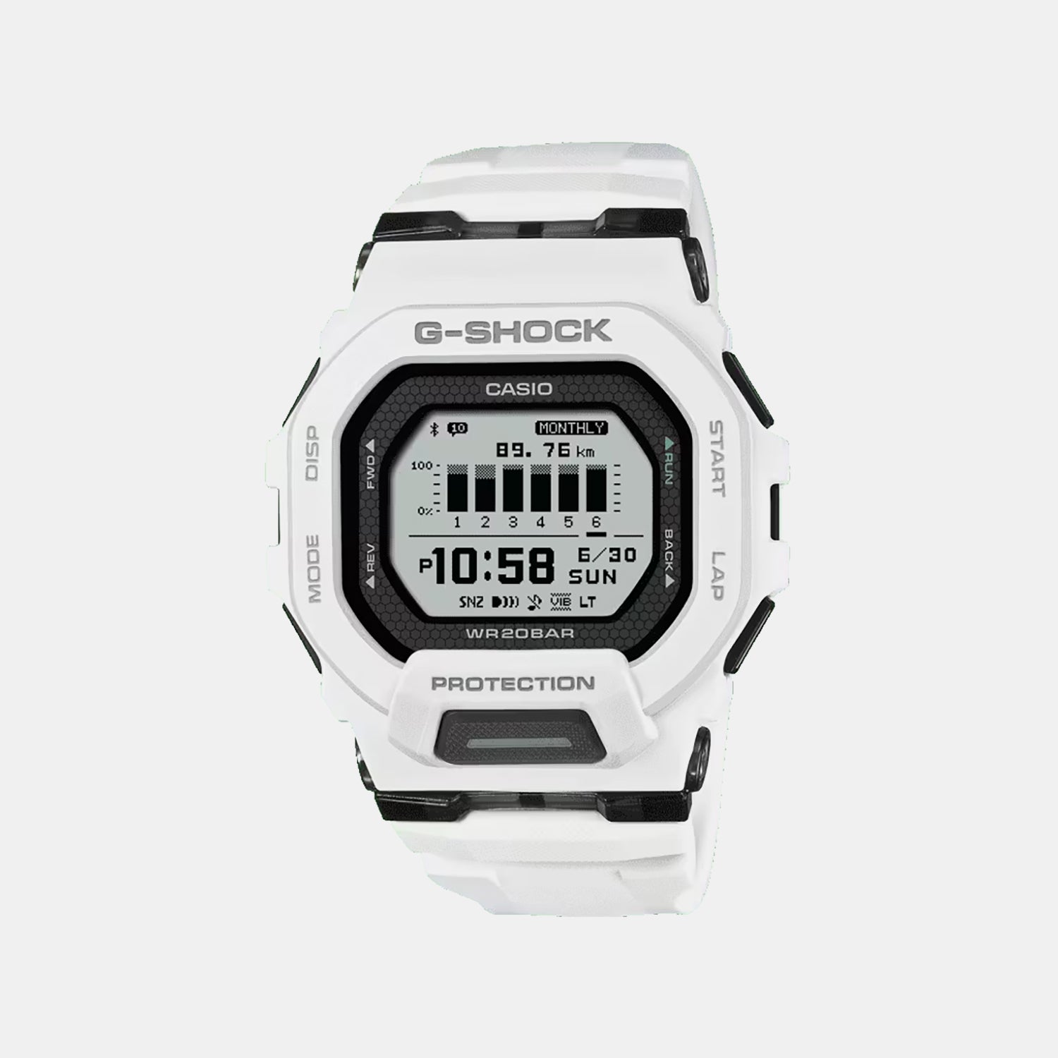 G-Shock Men Quartz Clear Dial Digital Resin Watch G1761