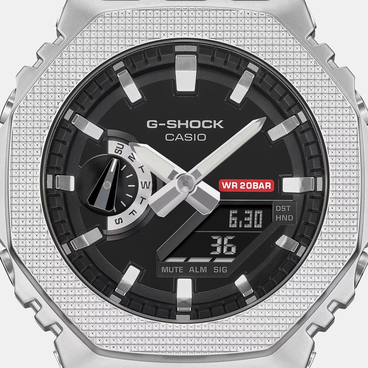 G-Shock Men Quartz Black Dial Analog-Digital Resin Watch G1763