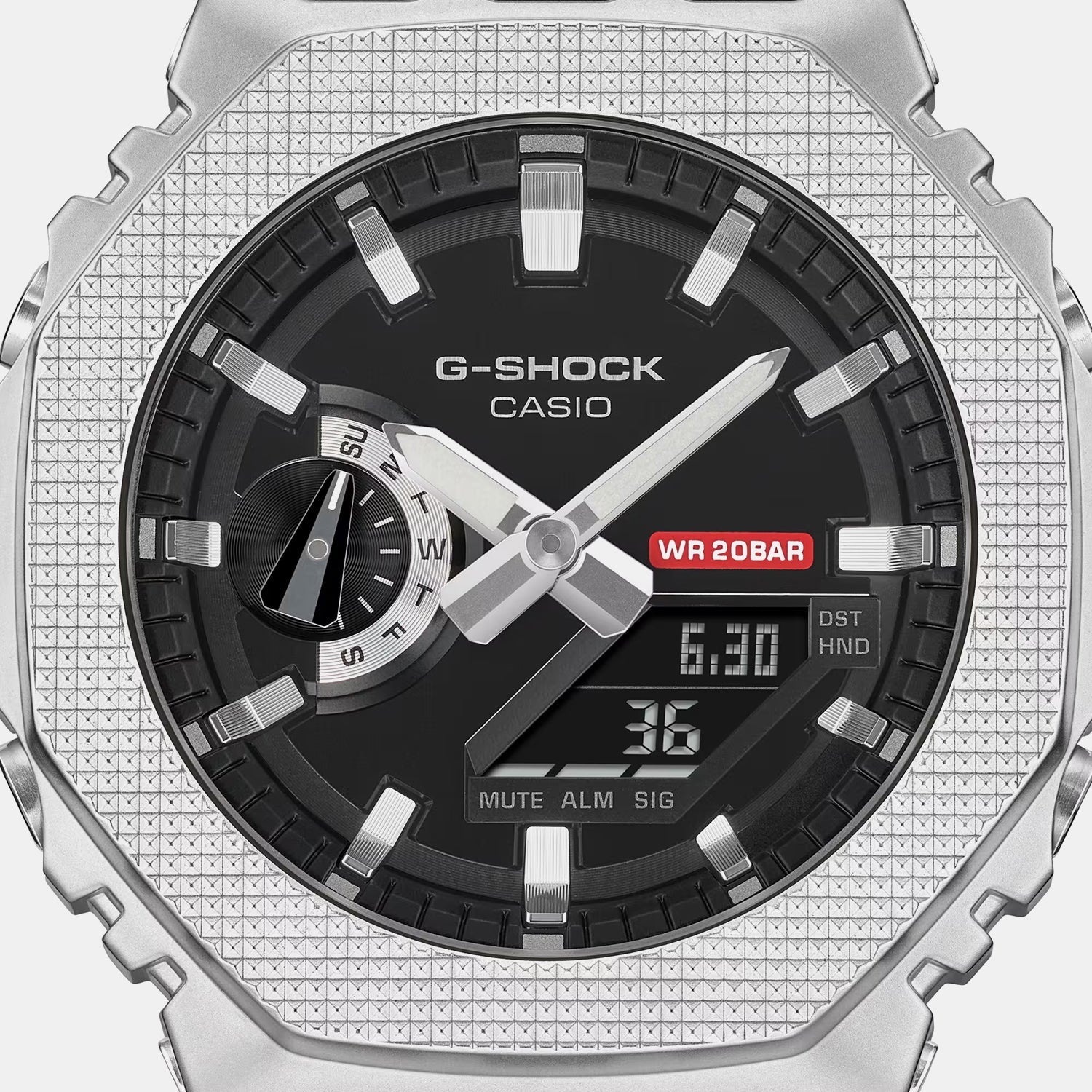 G-Shock Men Quartz Black Dial Analog-Digital Resin Watch G1763