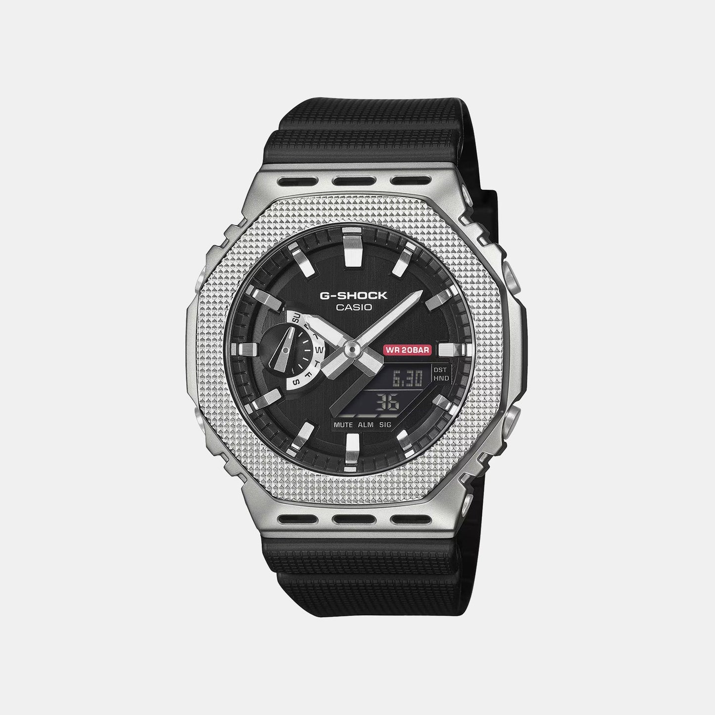 G-Shock Men Quartz Black Dial Analog-Digital Resin Watch G1763