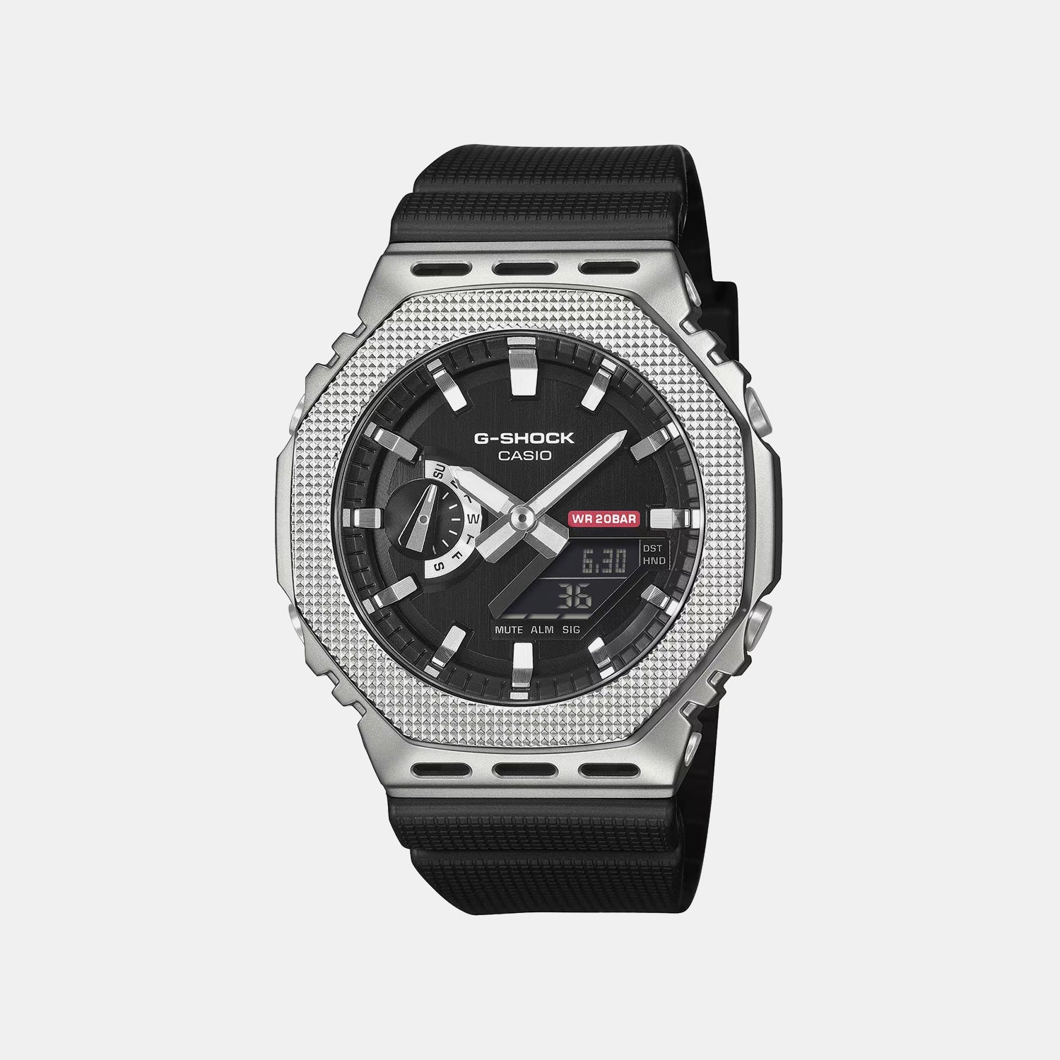 G-Shock Men Quartz Black Dial Analog-Digital Resin Watch G1763