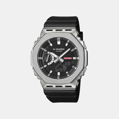 G-Shock Men Quartz Black Dial Analog-Digital Resin Watch G1763