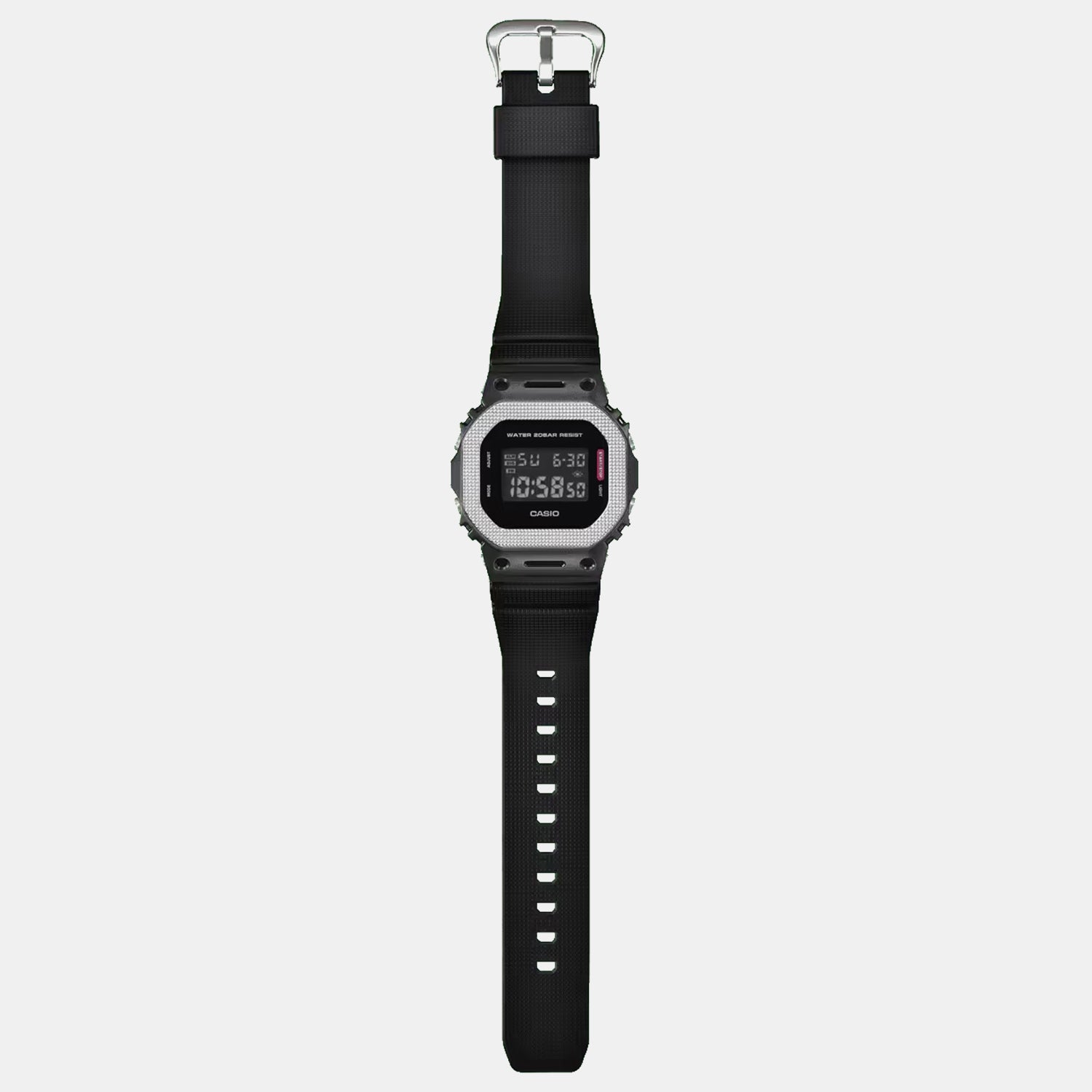 G-Shock Men Quartz Black Dial Digital Resin Watch G1764