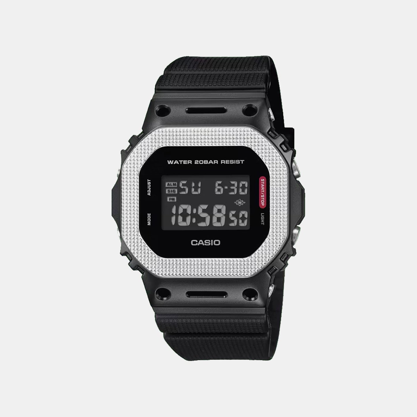 G-Shock Men Quartz Black Dial Digital Resin Watch G1764