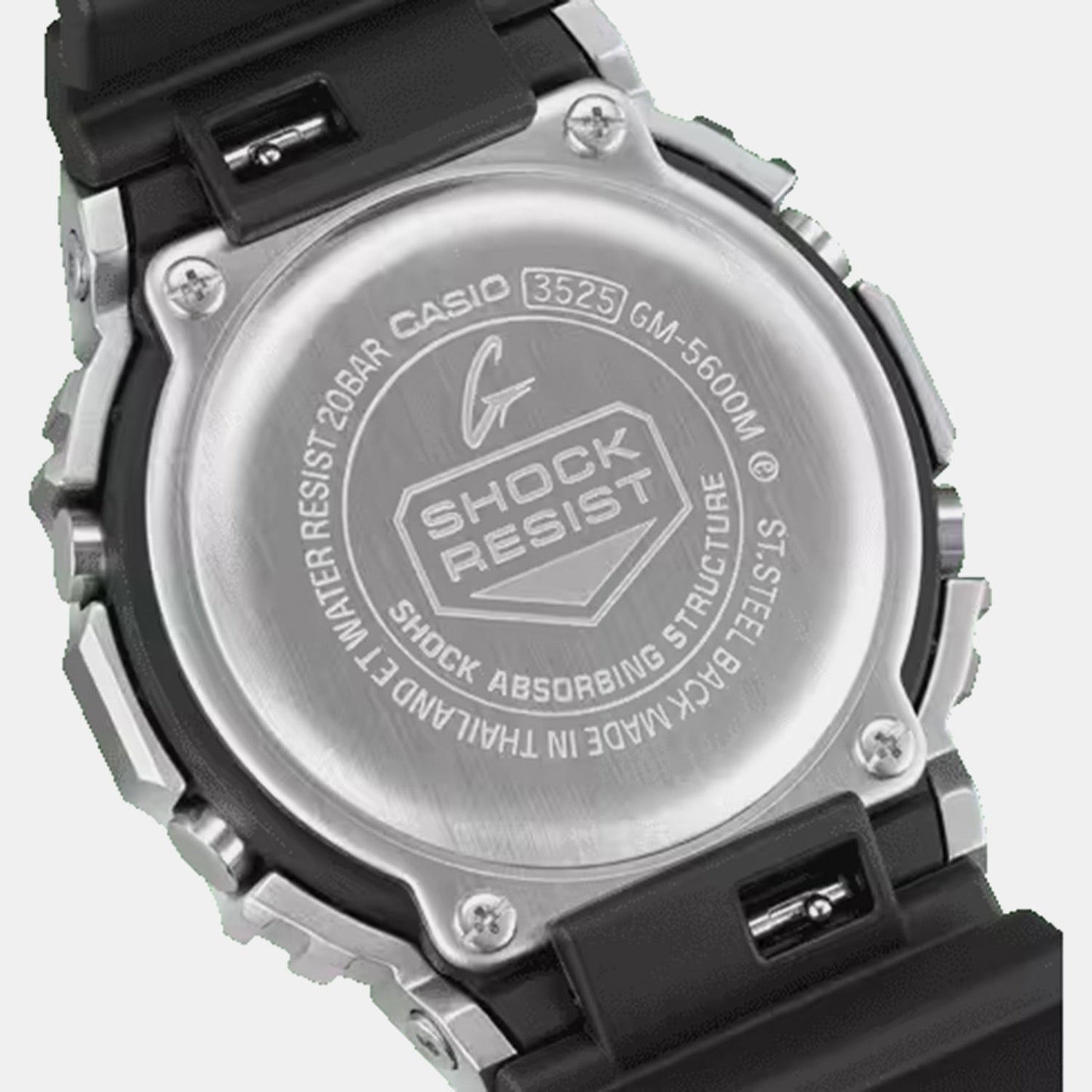 G-Shock Men Quartz Black Dial Digital Resin Watch G1766
