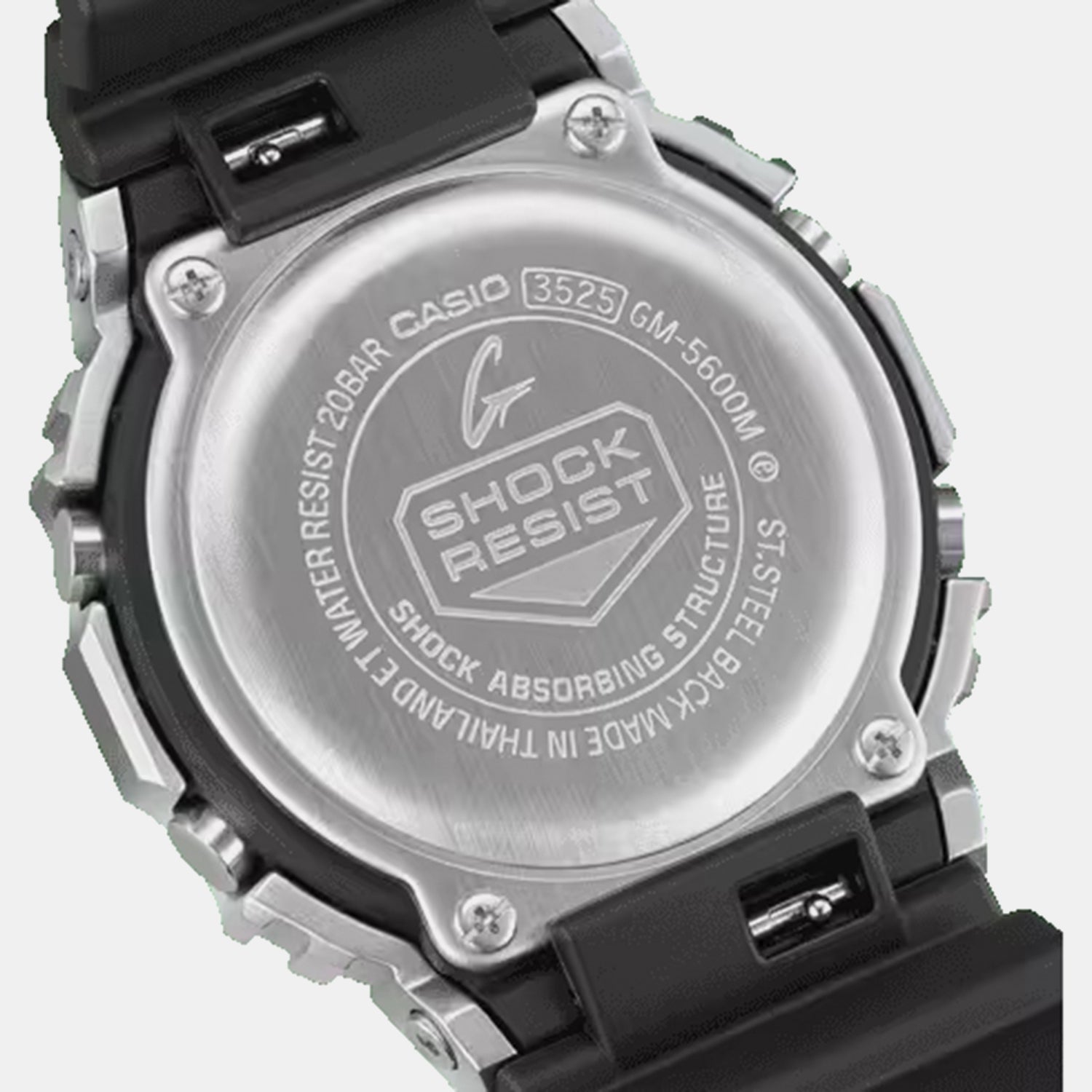 G-Shock Men Quartz Black Dial Digital Resin Watch G1766