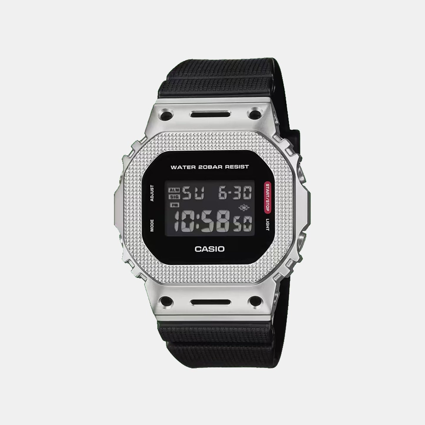 G-Shock Men Quartz Black Dial Digital Resin Watch G1766