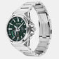 G-Shock Men Solar Green Dial Chronograph Stainless Steel Watch G1772
