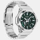 G-Shock Men Solar Green Dial Chronograph Stainless Steel Watch G1772
