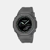 Men Quartz Black Dial Analog-Digital Resin Watch G1784