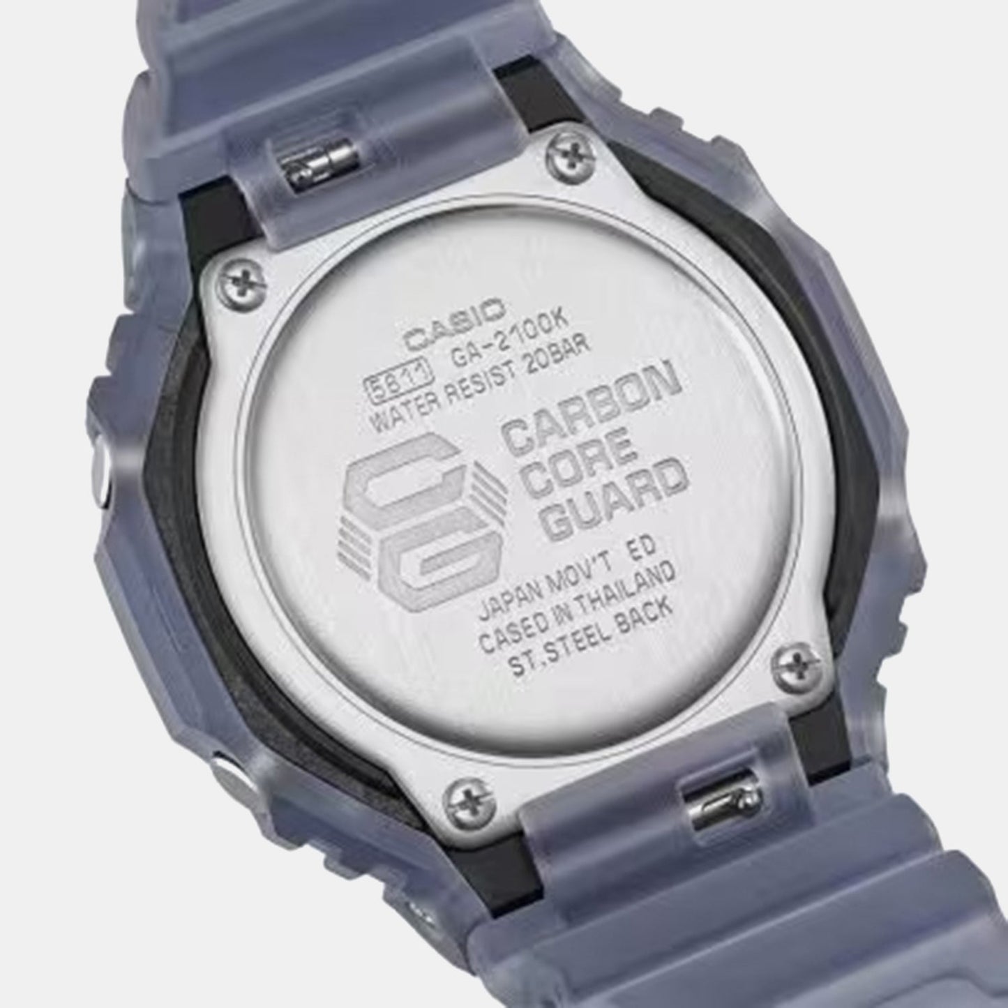 Men Quartz Black Dial Analog-Digital Resin Watch G1785