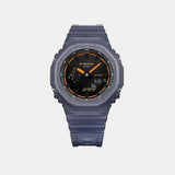 Men Quartz Black Dial Analog-Digital Resin Watch G1785