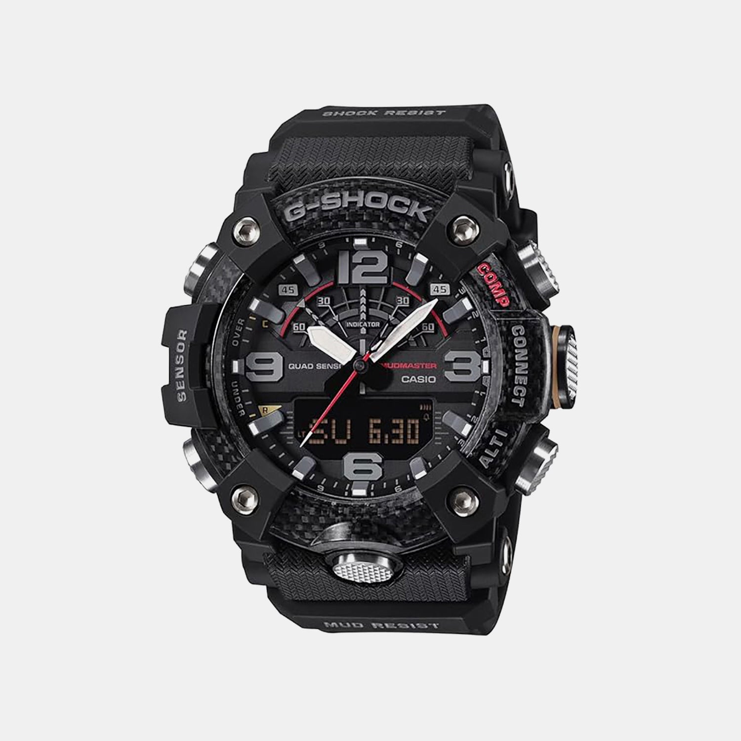 G-Shock Men Quartz Black Dial Analog-Digital Resin Watch G1789
