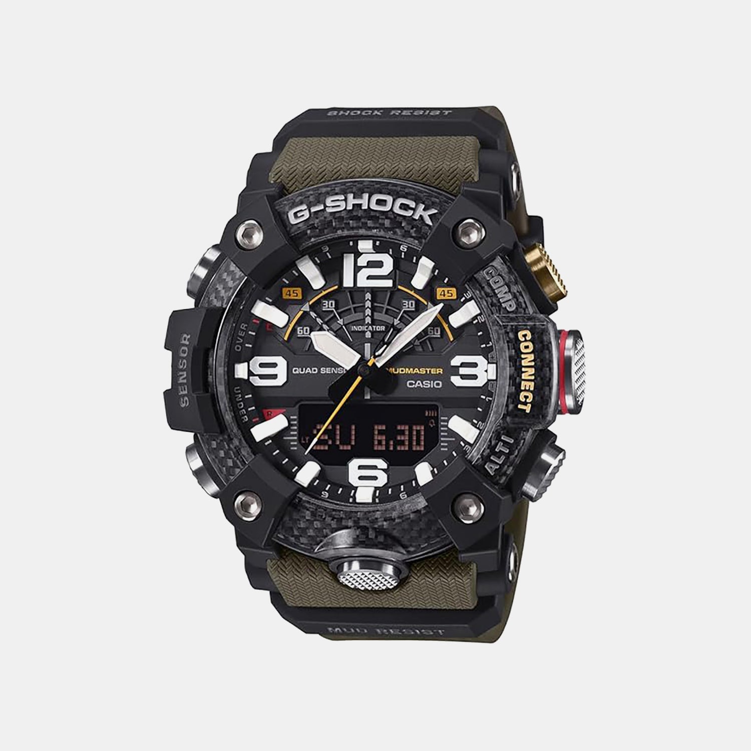 G-Shock Men Quartz Black Dial Analog-Digital Resin Watch G1790