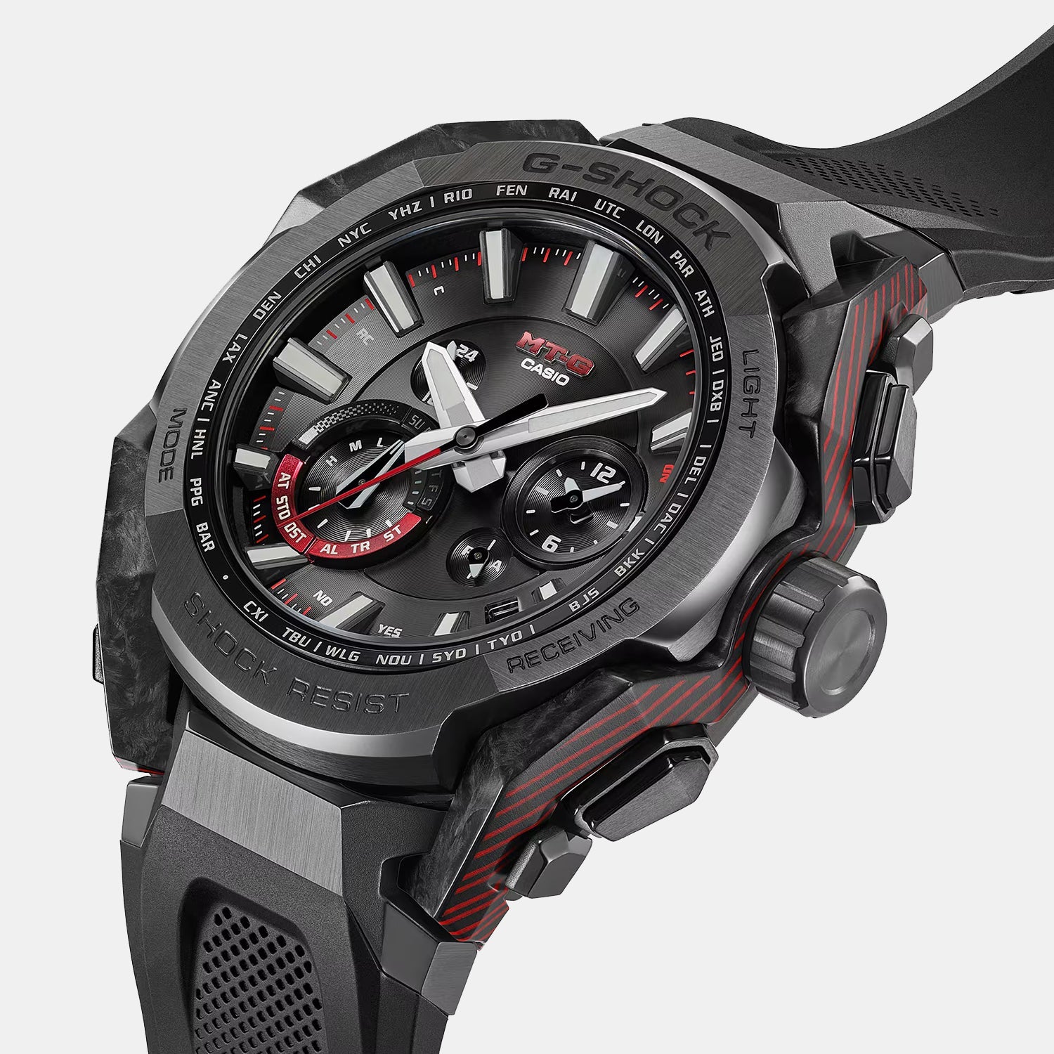 G-shock Men Solar Black Dial Chronograph Resin Watch MTG-B4000B-1A G1811