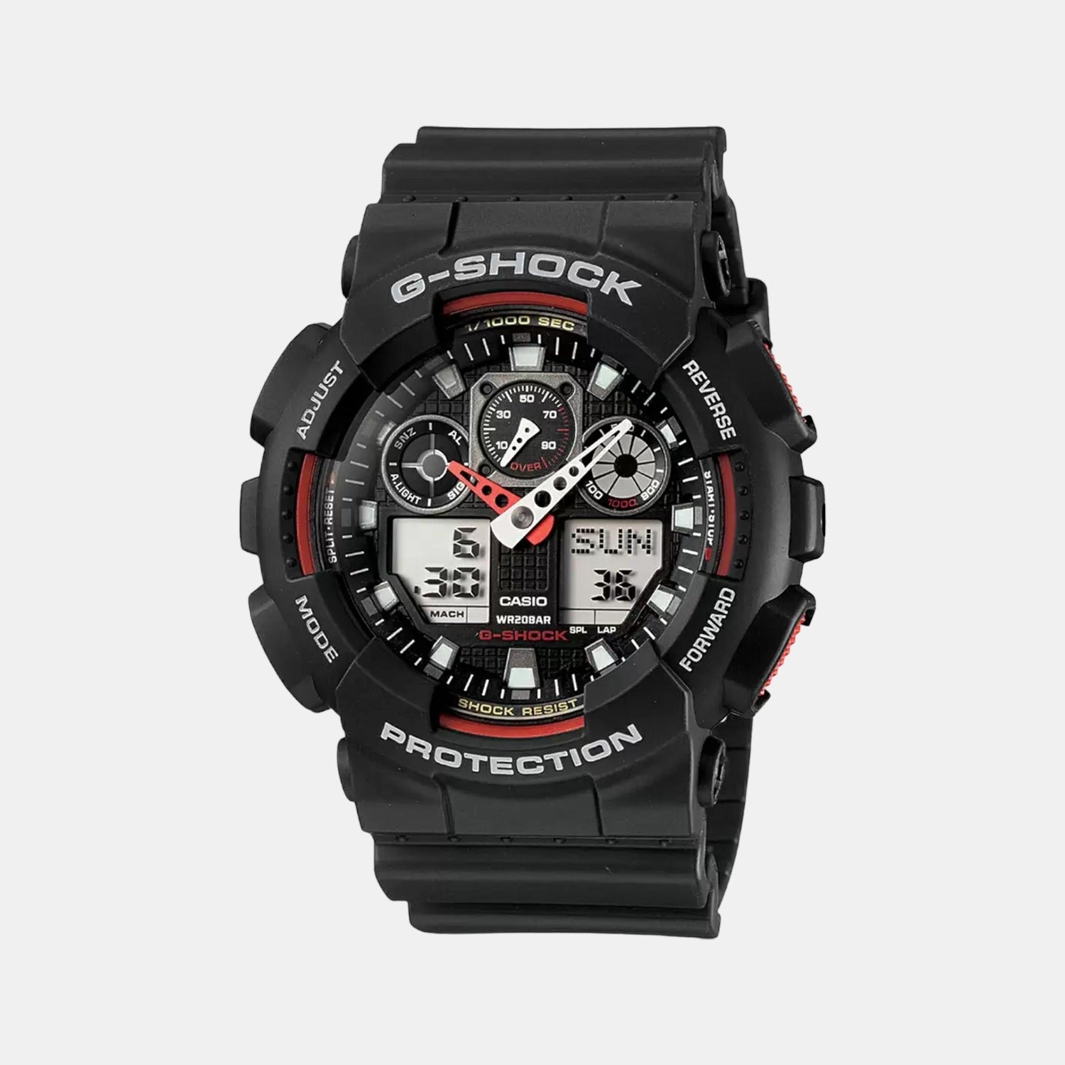 G-Shock Men Quartz Black Dial Analog-Digital Resin Watch G272 - Casio watch
