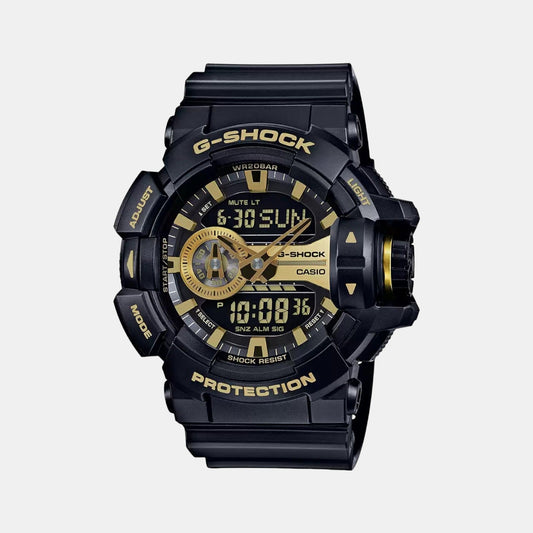 G-Shock Men Quartz Gold Dial Analog-Digital Resin Watch G651 - Casio watch