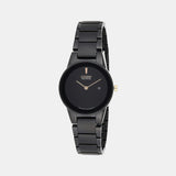 Axiom Women Quartz Black Dial Analog Stainless Steel GA1055-57F