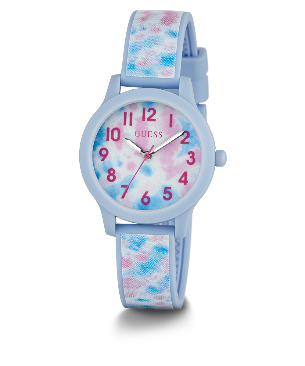 GUESS Kids Tie Dye Blue Analog Watch
